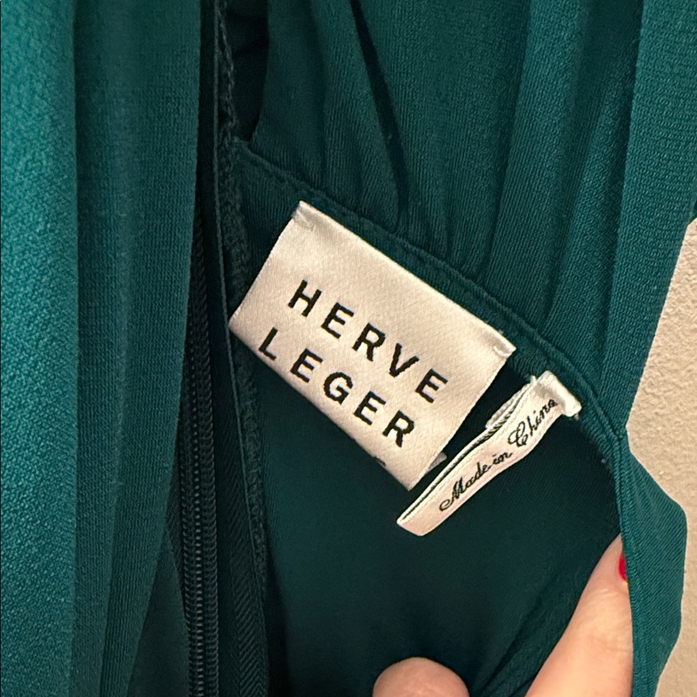 Herve Leger Elle Gown Dress - Picture 2 of 5